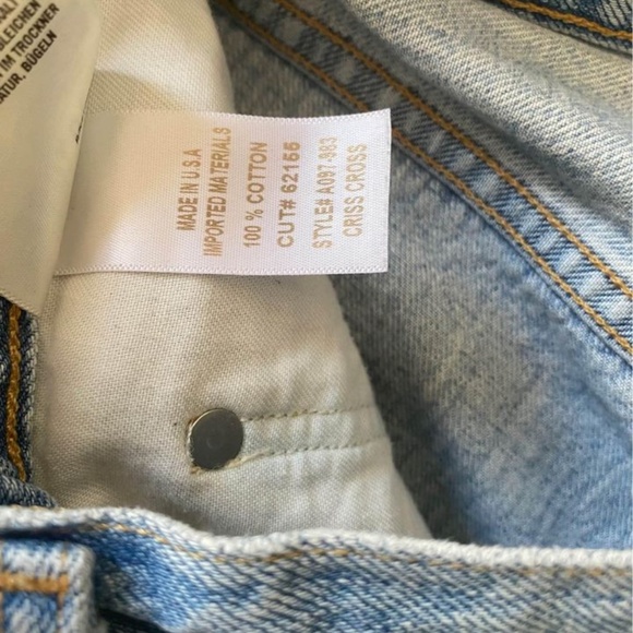 *SOLD* AGOLDE 👖 | Criss Cross Upsized Jeans - Picture 10 of 11